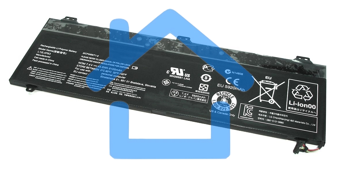 Аккумуляторная батарея для ноутбука Lenovo IdeaPad U330p 45.5Wh Orig