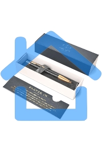 Ручка шариковая Parker IM Premium K323 (CW1931667) Black GT M, синие чернила, подарочная коробка