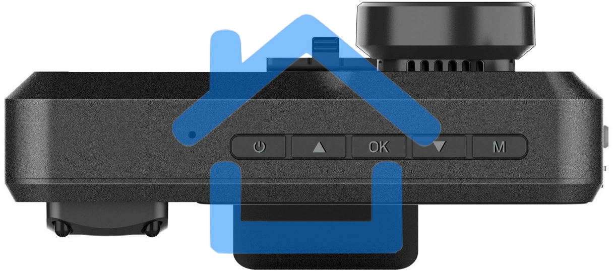 Видеорегистратор AdvoCam 4K Duo III черный 2160x3840 2160p 139гр. ГЛОНАСС/GPS