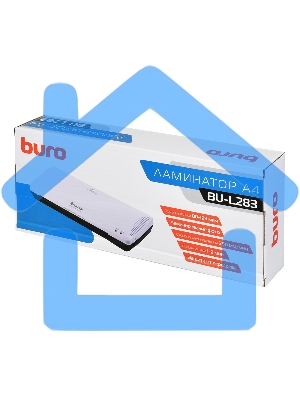 Ламинатор Buro BU-L283 (OL283) A4 (80-125мкм) 25см/мин (2вал.) лам.фото
