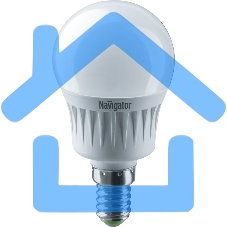 Лампа светодиодная Navigator NLL-G45-7-230-2.7K-E14 7 Вт шар 2700К тепл. бел. E14 500 лм 176-264В