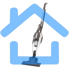 Пылесос вертикальный/ручной Starwind SCH1260 коричневый/белый, питание от сети, 120 Вт, уборка сухая, пылесборник 1.2 л