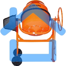 Бетономешалка Вихрь БМ-180П 800 Вт, 180 л, полиамидный венец, 32 об/мин