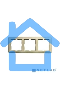 Рамка 3-м W59 сл. кость SchE KD-3-28 (КД-3-28)