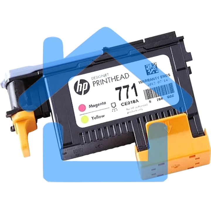 Картридж струйный HP CE018A пурпурный/желтый печатающая головка для HP DJ Z6200