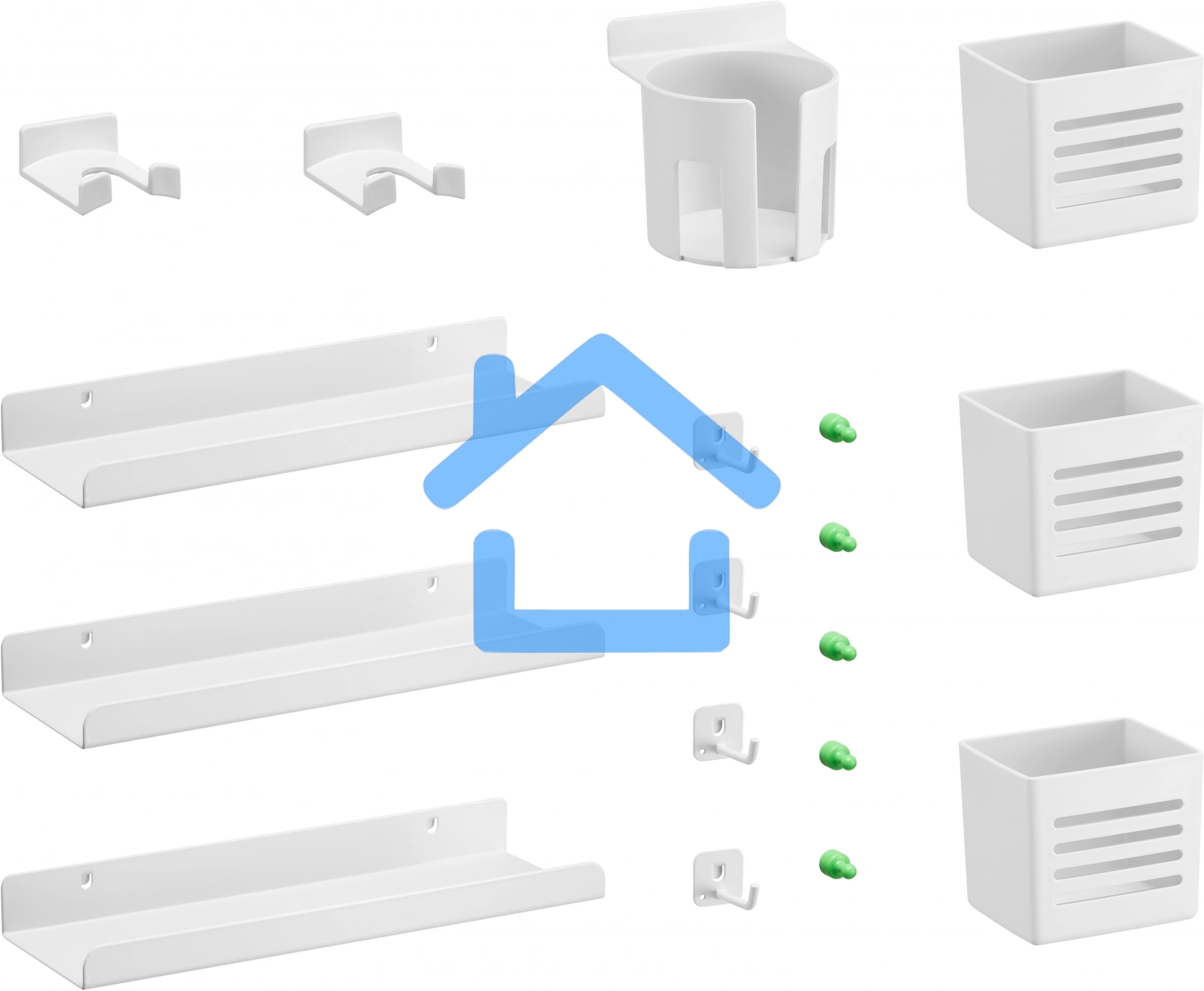 Лотки Cactus CS-PB-SET2 белый