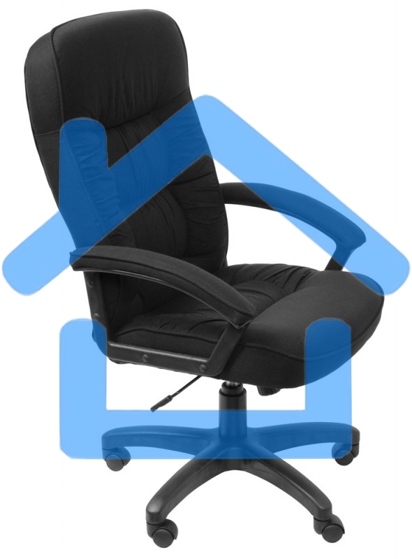 Кресло руководителя Бюрократ T-9908AXSN-Black черный 80-11, ткань, крестовина пластиковая