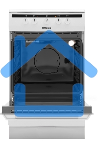 Плита электрическая Hansa FCCW54002 белый, конфорок 4 шт, духовка 68 л, 50 см x 85 см x 60 см