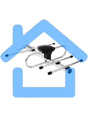 ТB антенна наружная для цифрового телевидения DVB-T2, RX-407 Rexant