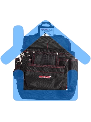 Сумка монтажника поясная с 7 отделениями RE-7 Rexant