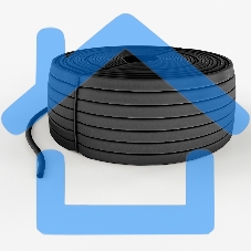 Трубка кембрик ТВ-40 ПВХ черный, Ø 16 мм Rexant