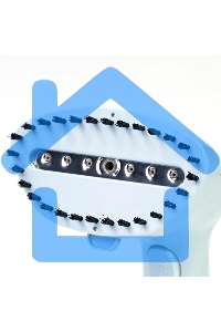 Отпариватель Galaxy Line GL 6193, голубой, ручной, 1100 Вт, постоянная подача пара до 25 г/мин