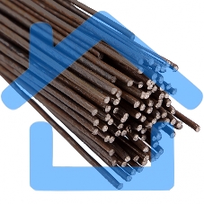 Проволока стальная в прутках 400мм/100шт, вязальная, термообработанная 2,0 мм Сибртех