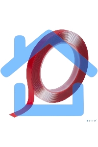 Двухсторонний скотч Rexant, прозрачный, на акриловой основе, 12 мм, ролик 5 м