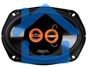 Автомобильная акустика EDGE EDST219-E6 двухполосная коаксиальная АС, типоразмер: овальный 15x23 см (6x9 дюйм.), номинальная мощность 100 Вт, максимальная мощность 200 Вт, диапазон частот 45 - 20000 Гц