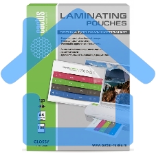 Пленка для ламинирования Cactus 125мкм A4 (100шт) глянцевая 216x303мм CS-LPGA4125100