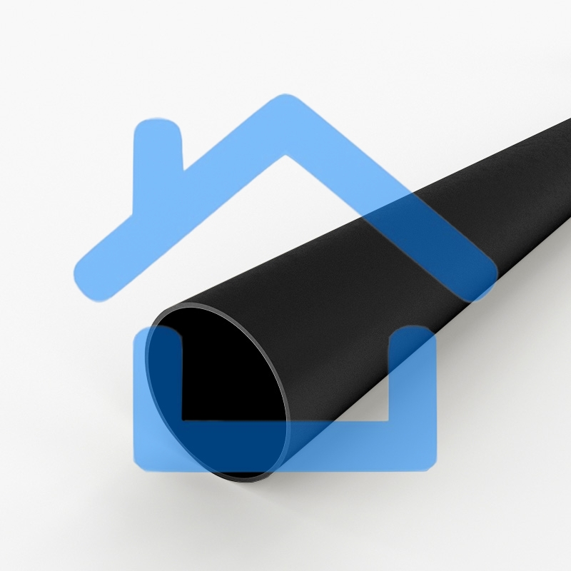 Трубка кембрик ТВ-40 ПВХ черный, Ø 16 мм Rexant