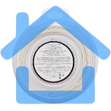 Трубка термоусаживаемая 8.0/4.0мм бел. ролик 2.44м Rexant 29-0041