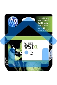 Картридж струйный HP 951XL CN046AE голубой для HP OJ Pro 8100/8600 (1500стр.)