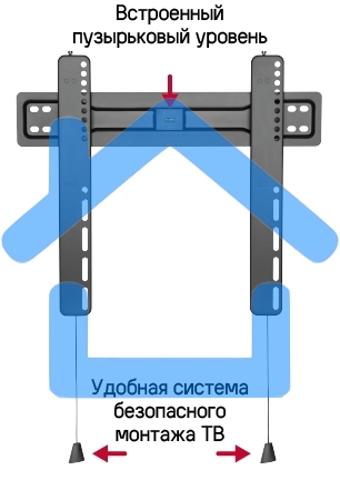 Кронштейн для ТВ фиксированный Maunfeld MTM-3255FS