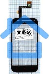 Сенсорное стекло (тачскрин) для HTC One SV LTE T528T, черное