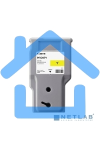Картридж струйный Canon PFI-207 Y желтый для для iPF680/685/780/785 300ml (8792B001)