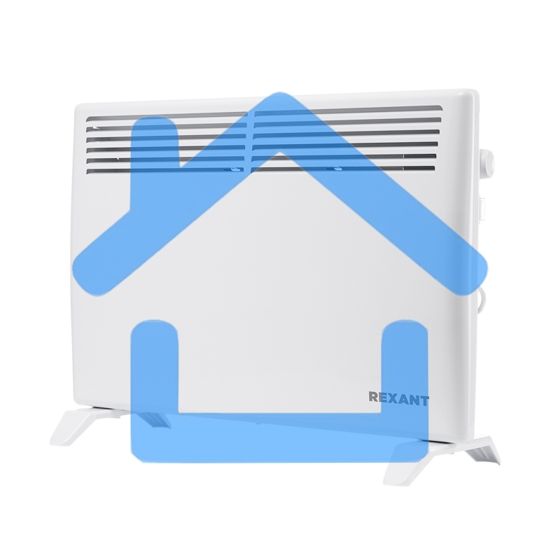 Конвектор Rexant 60-0119 белый, 1500 Вт, 20 м2, термостат