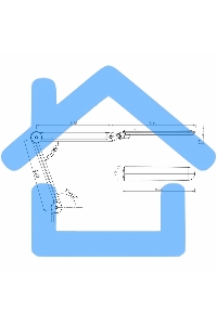 Лампа настольная бестеневая Rexant, струбцина, 