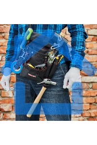 Сумка монтажника поясная с 7 отделениями RE-7 Rexant