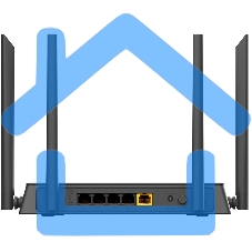Маршрутизатор беспроводной D-Link DIR-841/RU/A1B, Wireless AC1200 Dual-Band Router with 1 10/100/1000Base-T WAN port and 410/100Base-TX LAN ports.802.11b/g/n compatible, 802.11AC up to 866Mbps,1 10/100/1000Base-T WAN port, 4