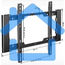 Кронштейн Holder LCD-F4915-B черный