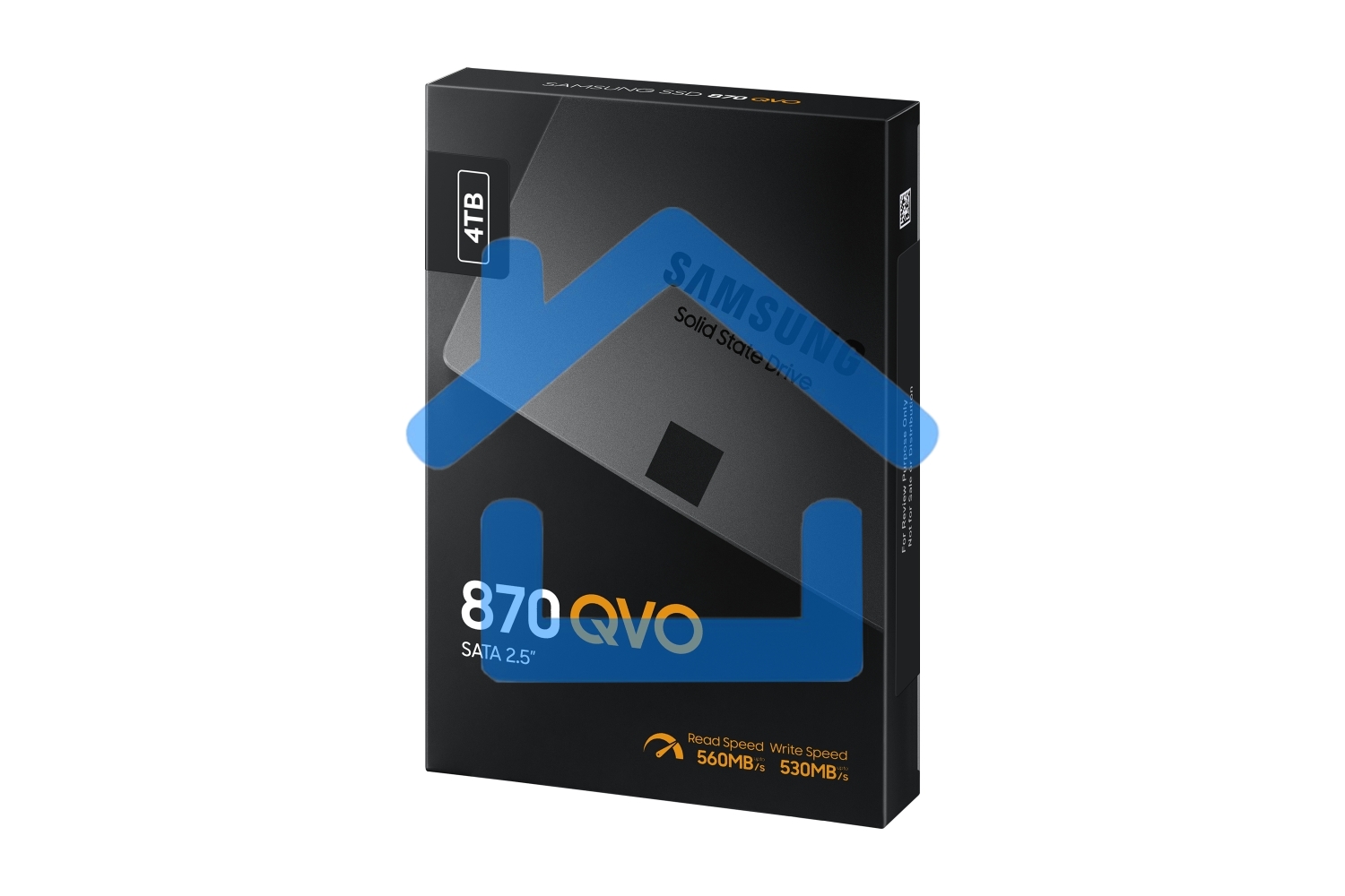 Накопитель SSD Samsung 4TB 870 QVO, V-NAND, 2.5