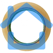 Клейкая лента СИБРТЕХ 88736, 50 мкм, 48 мм х 66 м, прозрачный