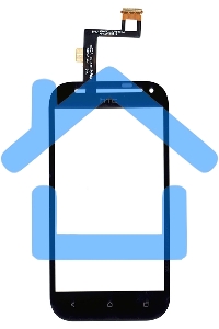 Сенсорное стекло (тачскрин) для HTC One SV LTE T528T, черное