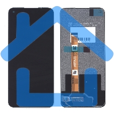 Дисплей (модуль) для OPPO A54 5G в сборе с тачскрином черный