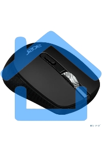 Мышь беспроводная Acer OMR310 черный, 1600 dpi, радиоканал, Bluetooth, USB, кнопки - 7