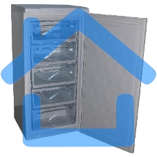 Морозильная камера DON R-105 B, белый, 180л, 5 ящиков