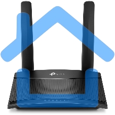 Роутер беспроводной TP-Link TL-MR100 N300 10/100BASE-TX/4G(3G) cat.4 черный