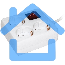 Удлинитель 3х3м с заземл. 16А IP20 У-С03К с выкл. 2P+PE ИЭК WYP30-16-03-03-ZK-N