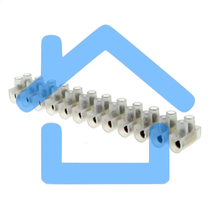 Колодка клеммная 6мм 6А EKF plc-KK-6-6