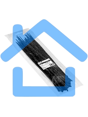 Стяжка (хомут) нейлоновая ExeGate EX293128RUS CV66-450x4.8B (нейлон 6.6, 450x4.8мм, неоткрывающаяся, halogen free, -40°C - +85°C, черная, 100 шт)