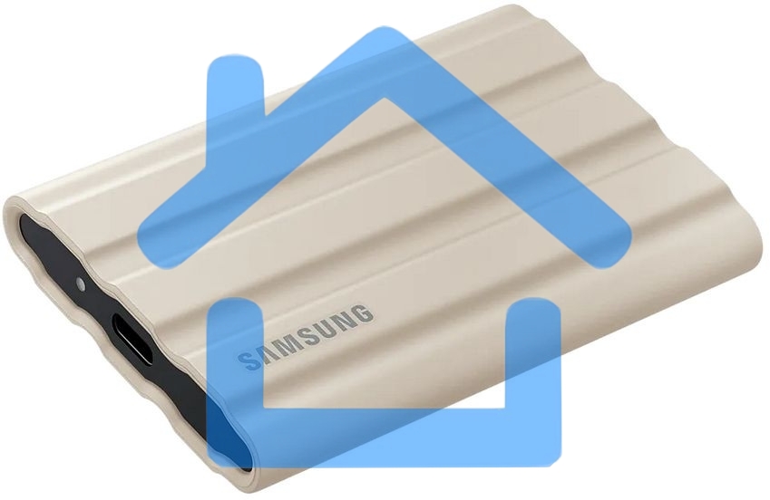 Твердотельный диск Samsung T7 Shield 2TB MU-PE2T0K/WW USB 3.2 Gen2 Type-C, 1050/1000