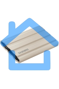 Внешний SSD Samsung T7 Shield, 2TB, USB 3.2 Gen 2 Type-C, R/W 1050/1000, бежевый