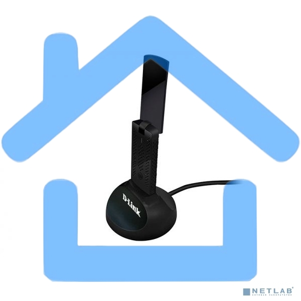 Адаптер D-Link DWA-192/RU/B1A Wireless AC1750 Dual-band USB Adapter, 802.11a/b/g/n / 802.11ac, 2.4 GHz / 5 GHz