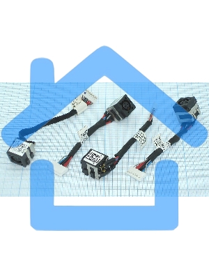 Разъем для ноутбука HY-DE017 Dell Latitude E4200 с кабелем 5 см