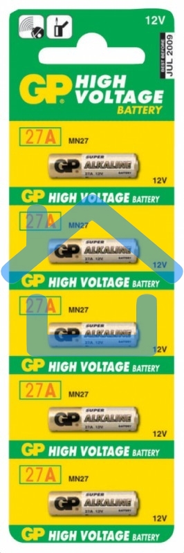 Батарея GP Super Alkaline 27A MN27 (5шт)