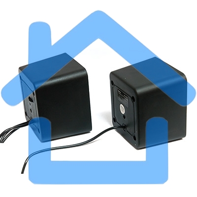 Акустическая система Dialog Colibri AC-02UP черный акустические колонки 2.0, 5W RMS, питание от USB