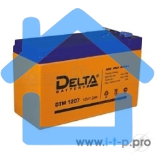 Батарея Delta DTM 1207 (12V, 7.2Ah)