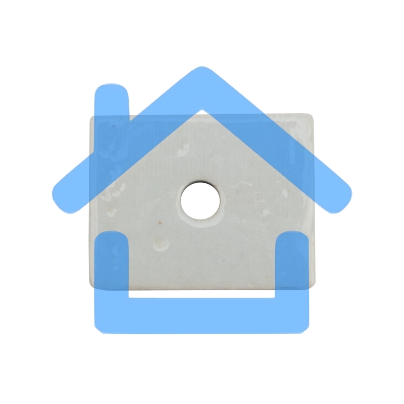 Клемма керамическая винтовая 12 мм² 2 пары контактов с крепежным отверстием (50 шт./уп.) Rexant