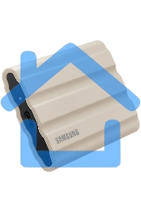 Внешний SSD Samsung T7 Shield, 2TB, USB 3.2 Gen 2 Type-C, R/W 1050/1000, бежевый